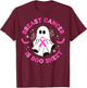Breast Cancer Is Boo Sheet Awareness Halloween Pink Ghost T-Shirt - T-Shirt | Maroon