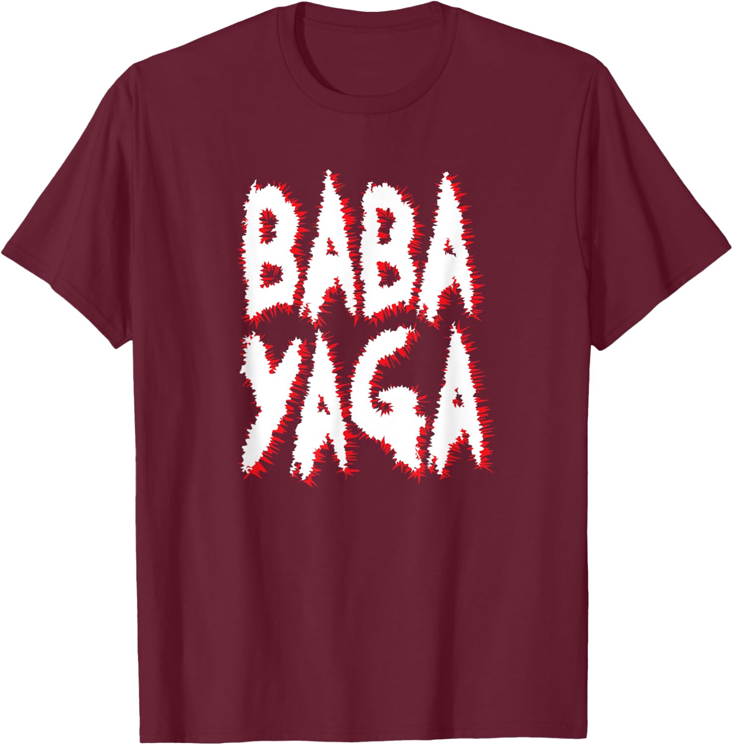 Action Film Lovers Baba Yaga Gear T-Shirt - T-Shirt | Maroon