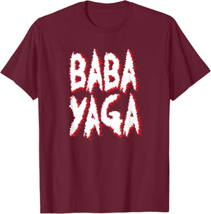 Action Film Lovers Baba Yaga Gear T-Shirt - T-Shirt | Maroon