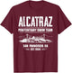Alcatraz Penitentiary Swim Team T-Shirt - T-Shirt | Maroon