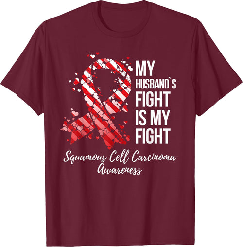 My Husband’s Fight Squamous Cell Carcinoma Awareness