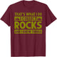 Funny Rock Collecting Gift Rockhound Men Women Geology Lover T-Shirt - T-Shirt | Maroon