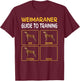 Weimaraner Guide To Training Dog Obedience T-Shirt - T-Shirt | Maroon