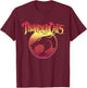 Kids ThunderCats Neon Gradient Logo T-Shirt - T-Shirt | Maroon