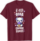 Boba And KPop Shirt Coffee Ramen Kawaii Panda Merch K-Pop T-Shirt - T-Shirt | Maroon