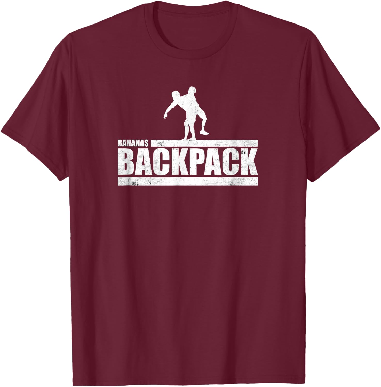 The CT Challenge Bananas Backpack Small T-Shirt - T-Shirt | Maroon