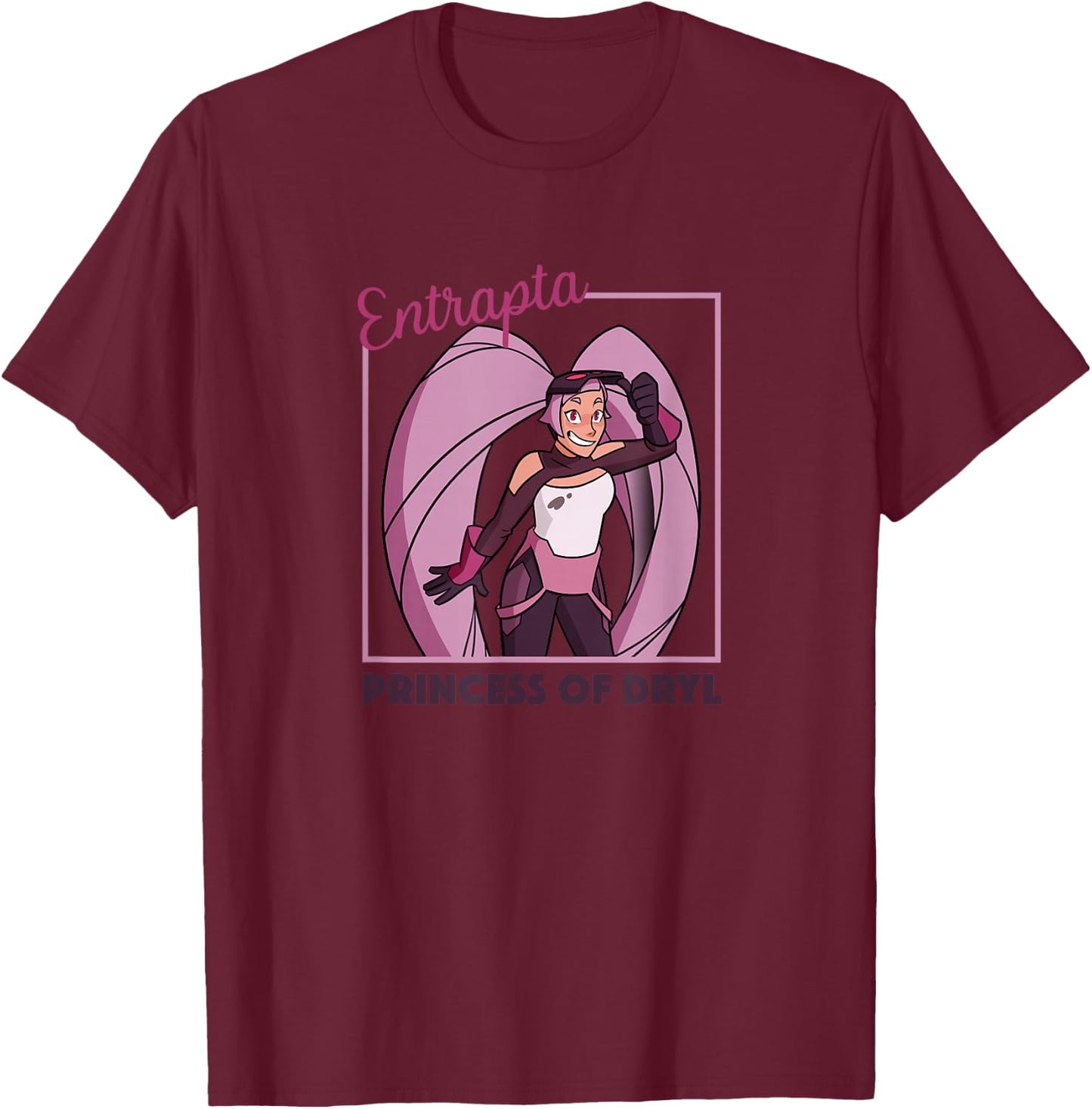 She-Ra Script Box Entrapta T-Shirt - T-Shirt | Maroon