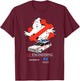 Ghostbusters: Frozen Empire Engineering Gear No Ghost Logo T-Shirt - T-Shirt | Maroon
