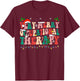 Very Merry Occupational Therapy Christmas OT Squad Christmas T-Shirt - T-Shirt | Maroon