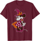 Disney Minnie Mouse in Halloween Witch Costume T-Shirt - T-Shirt | Maroon