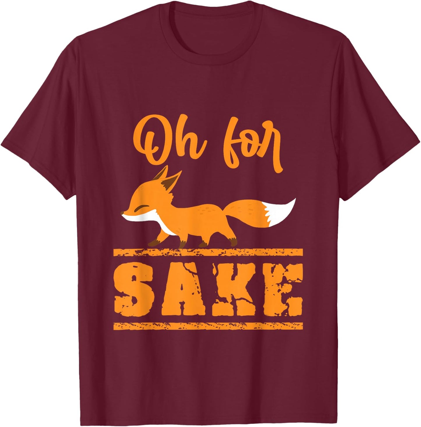 Fox Abstract Foxes Nature Wild Cute Animal Wild Wild Wild T-Shirt - T-Shirt | Maroon