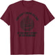 You Can't Drink All Day If You Don't Start in Morning T-Shirt - T-Shirt | Maroon