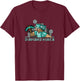 Minecraft Steve Diamond Miner T-Shirt - T-Shirt | Maroon