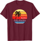 Palawan Shirt Gift Souvenir | Philippines T-Shirt - T-Shirt | Maroon