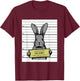 Cute Bunny Rabbit Easter Carrot Vintage For Boys and Girls T-Shirt - T-Shirt | Maroon