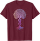 Tree Of Life DNA Science Genetics Earth Day Genealogy T-Shirt - T-Shirt | Maroon