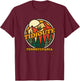 Vintage Tidioute Pennsylvania Mountain Hiking Souvenir Print T-Shirt - T-Shirt | Maroon