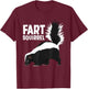 Funny Fart Squirrel Skunk Design Women Skunk Lover T-Shirt - T-Shirt | Maroon