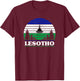 Lesotho T-Shirt - T-Shirt | Maroon