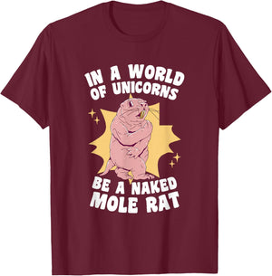 Nude Mull Enthusiast T-Shirt - T-Shirt | Maroon