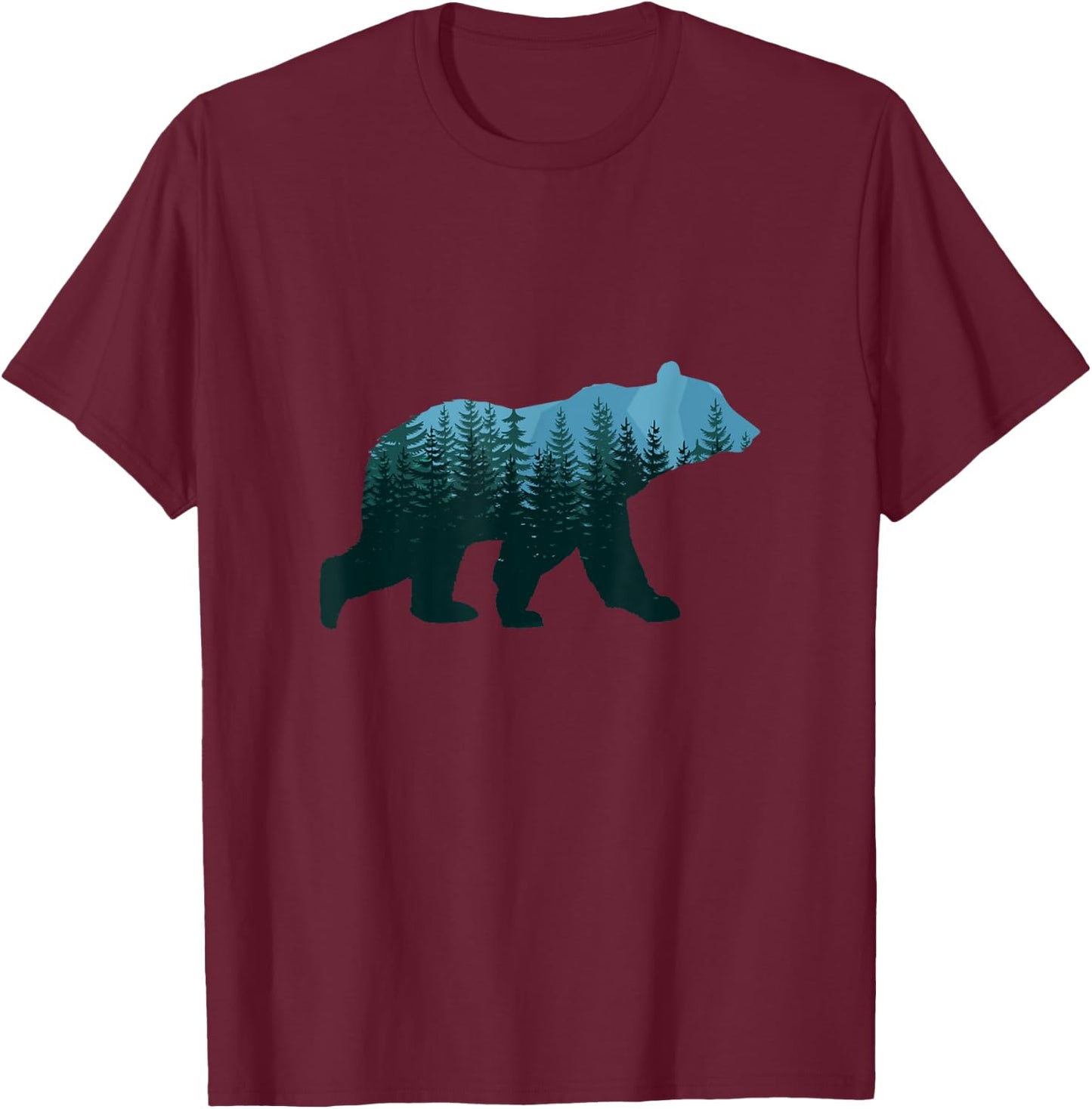 Preserve & Protect Vintage National Park Bear Lover Gift T-Shirt - T-Shirt | Maroon