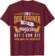 Funny Dog Trainer Shirt Humor Dog Training Gift Men Women Girls Kids T-Shirt - T-Shirt | Maroon