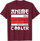 Anime Dad Funny Father's Day Cute Japanese Anime Dad Otaku T-Shirt - T-Shirt | Maroon