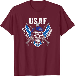 Security Forces T-Shirt - T-Shirt | Maroon