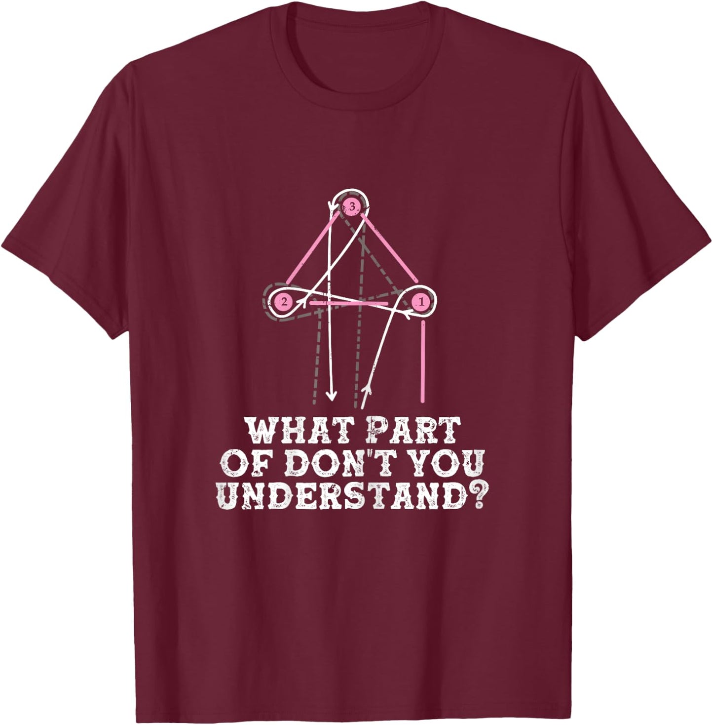 Barrel Racing Show - Horse Riding Barrel Racer T-Shirt - T-Shirt | Maroon
