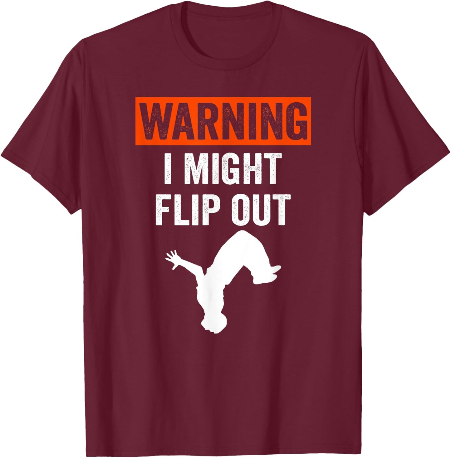 Parkour Gift Clothing Apparel T-Shirt - T-Shirt | Maroon