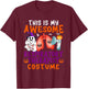 My Awesome Respiratory Therapist Costume Horror Tools T-Shirt - T-Shirt | Maroon