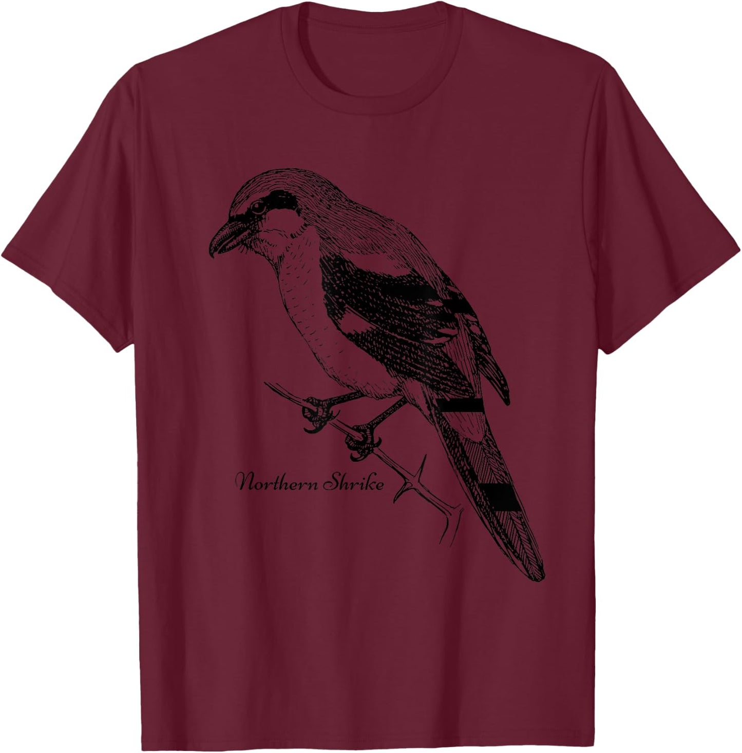 Northern Shrike T-Shirt - T-Shirt | Maroon