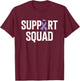 Esophageal Cancer Support Squad Esophageal Cancer Awareness T-Shirt - T-Shirt | Maroon