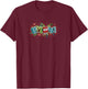 Minecraft Funtage BOOM! TNT Explosion T-Shirt - T-Shirt | Maroon