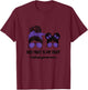 Her Fight is My Fight | Epilepsy Survivor Purple Ribbon T-Shirt - T-Shirt | Maroon