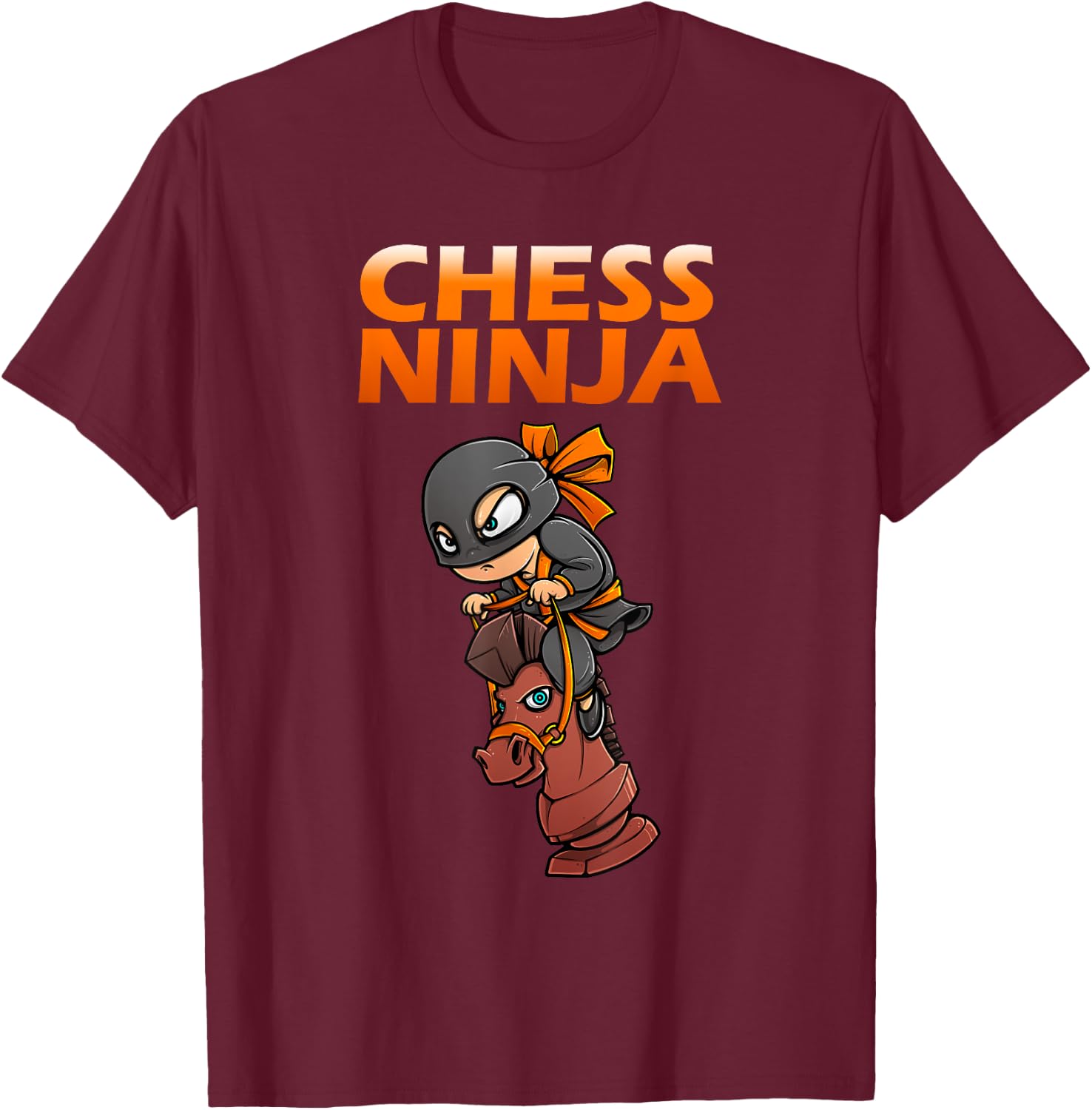 Funny Chess Gift Kids Boys Girls Cool Chess Lover Player T-Shirt - T-Shirt | Maroon