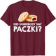 Paczki Polish Donut Poland Dessert T-Shirt - T-Shirt | Maroon