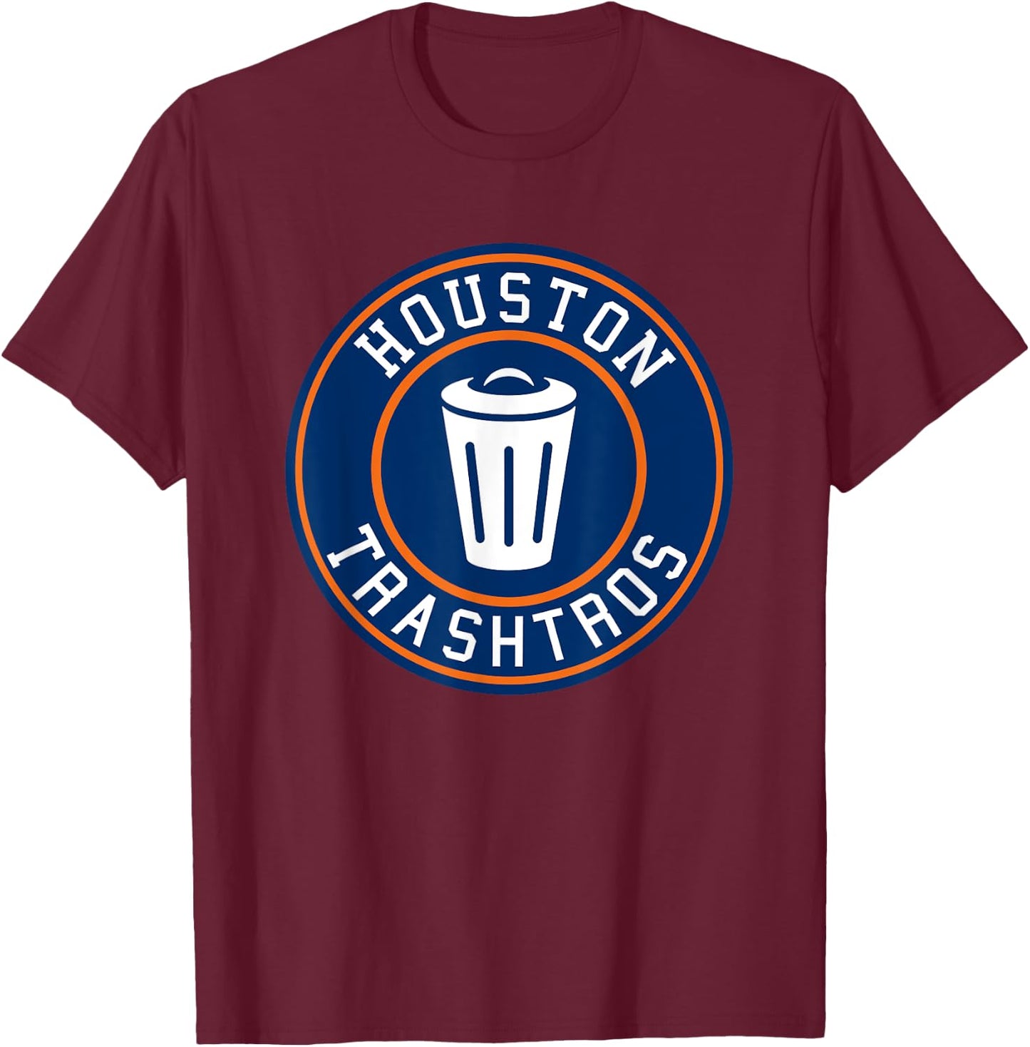 Houston Cheaters Sign Stealing Trashtros Baseball Gift T-Shirt - T-Shirt | Maroon