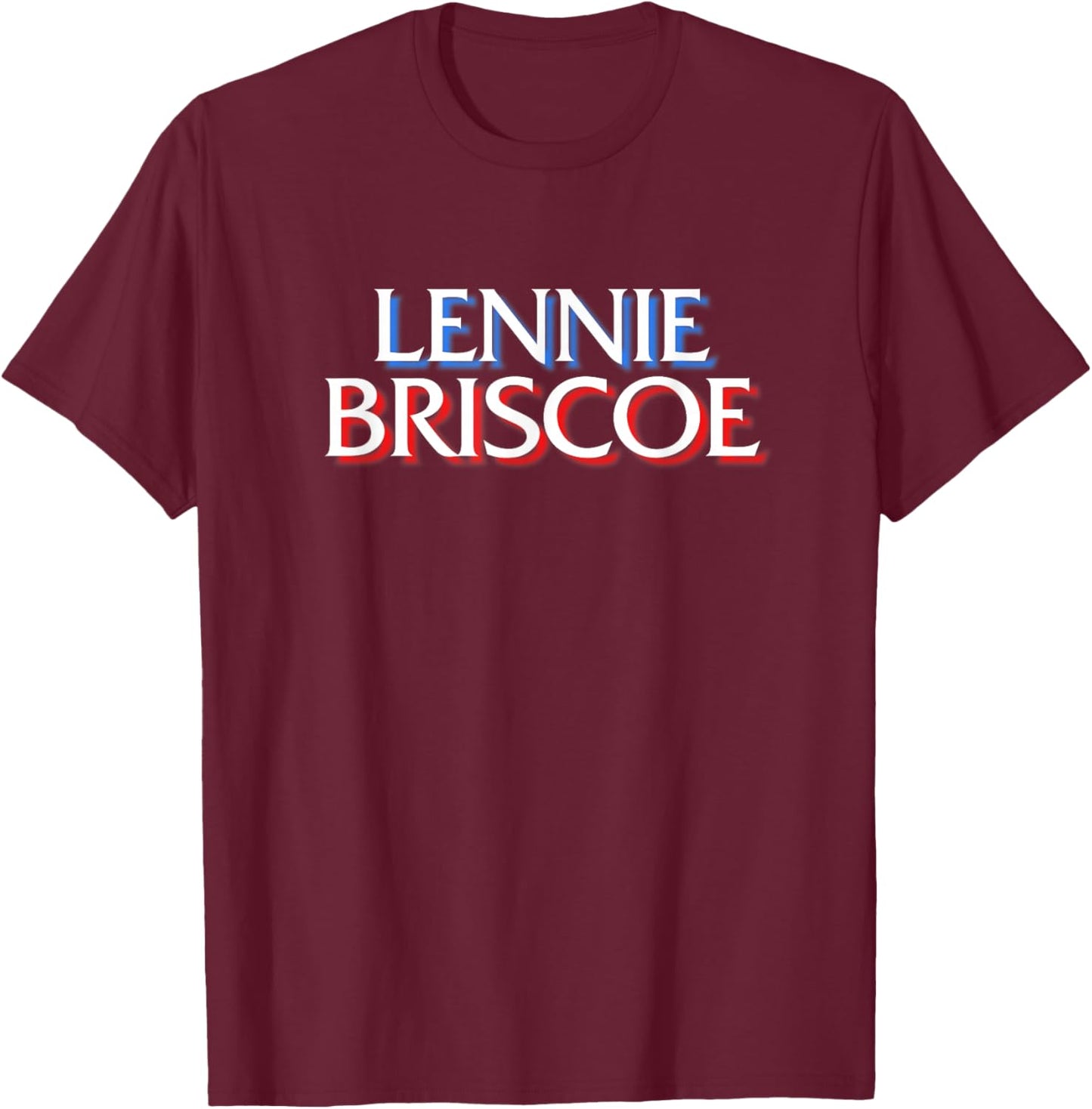 Lennie Briscoe T-Shirt - T-Shirt | Maroon