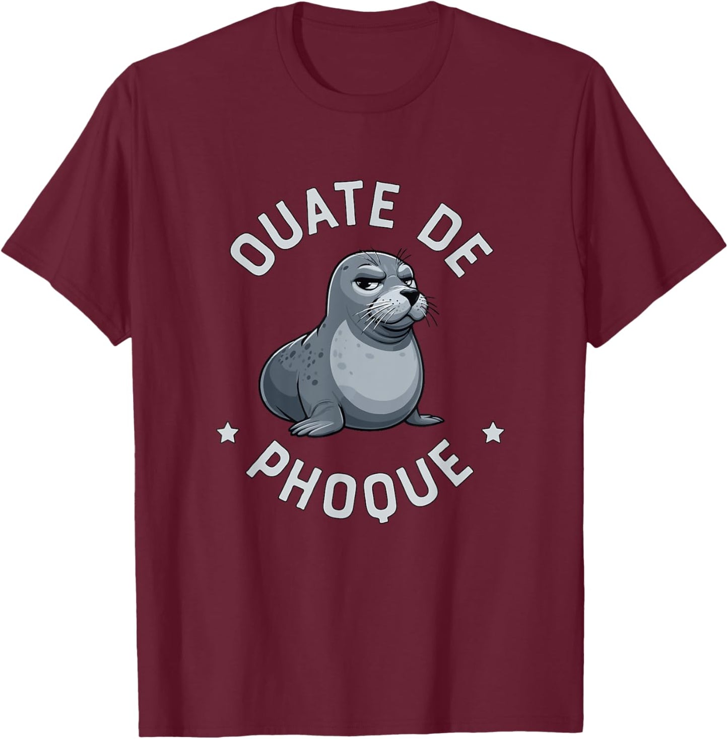 Anglophone Humor What English Seal Wadding T-Shirt - T-Shirt | Maroon