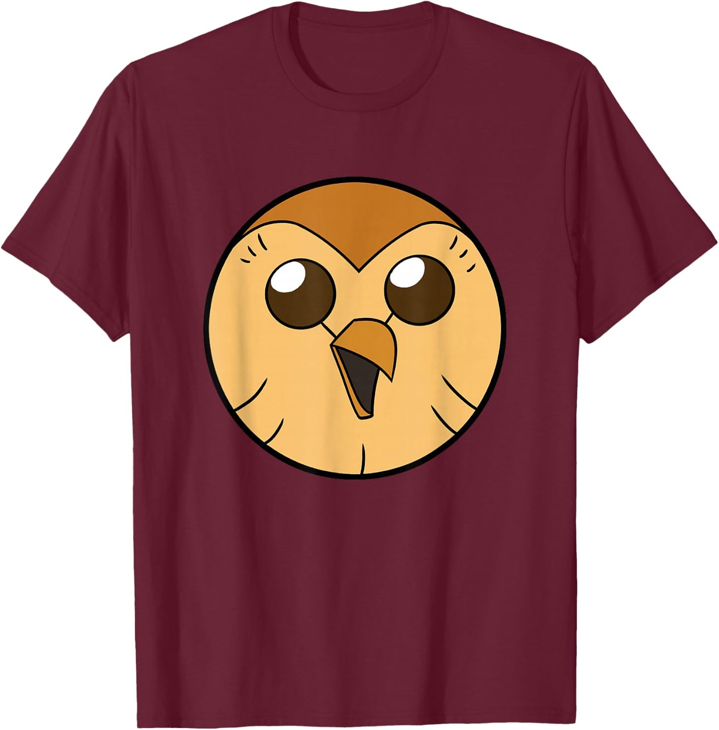 Disney Channel The Owl House Hooty T-Shirt - T-Shirt | Maroon