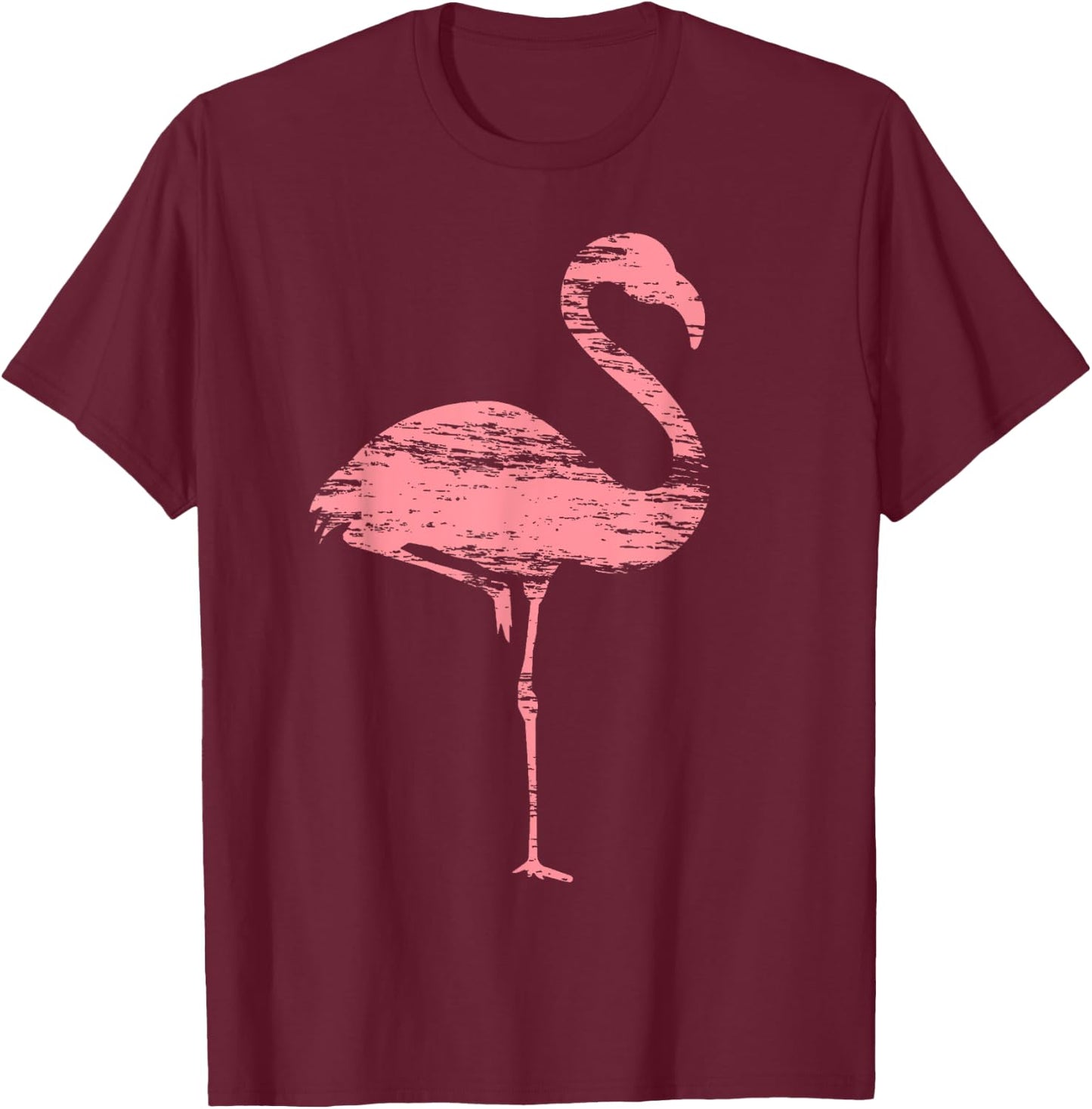 Flamingo T-Shirt - T-Shirt | Maroon