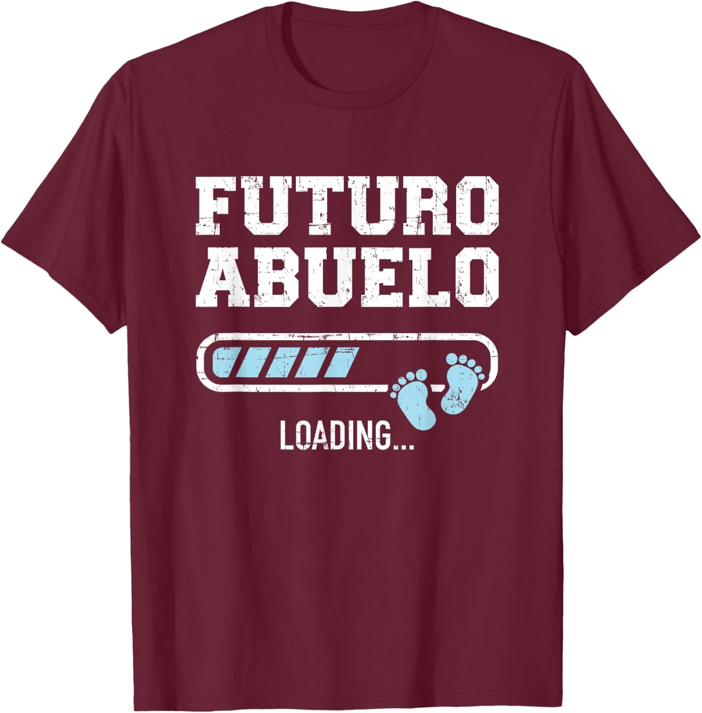 Futuro abuelo loading T-Shirt - T-Shirt | Maroon