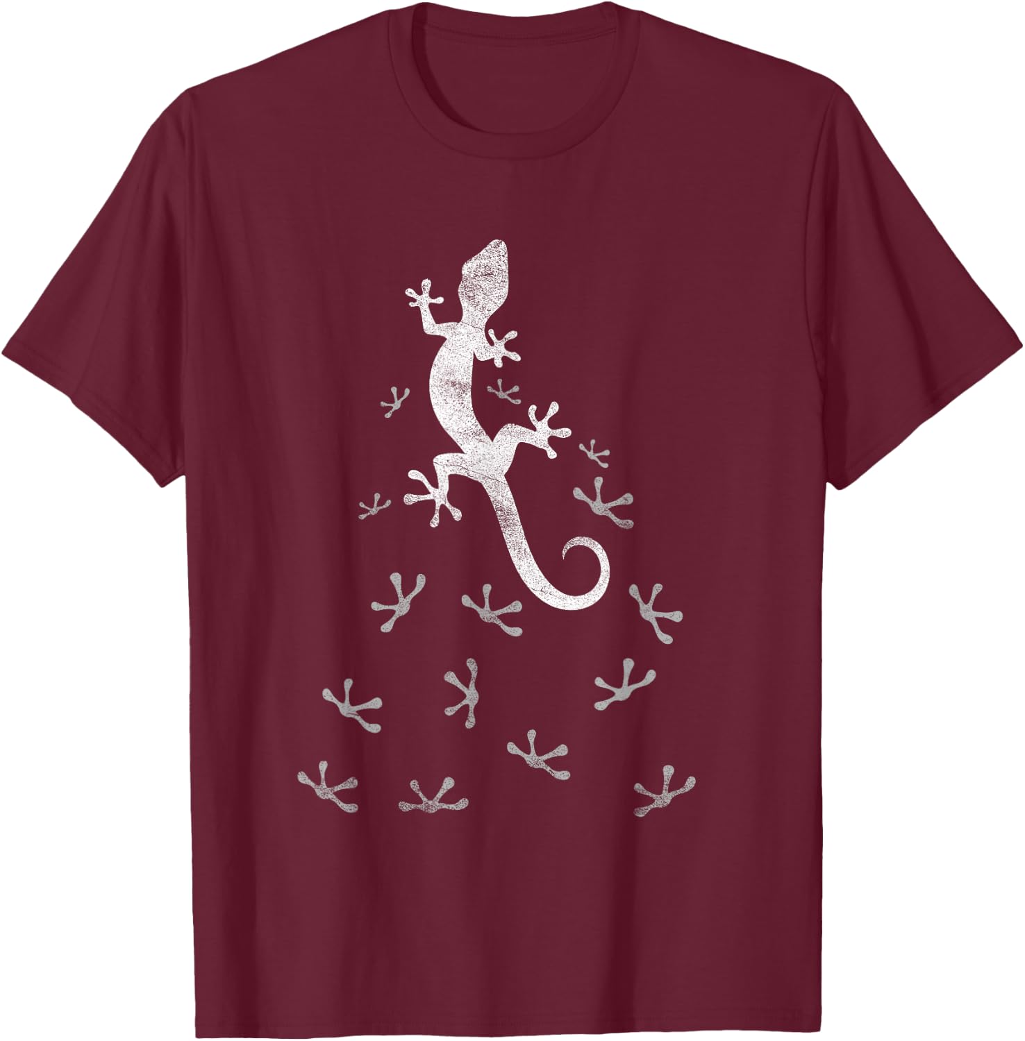 Lizard Gecko T-Shirt - T-Shirt | Maroon