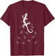 Lizard Gecko T-Shirt - T-Shirt | Maroon