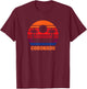 Coronado Vacation T-Shirt - T-Shirt | Maroon