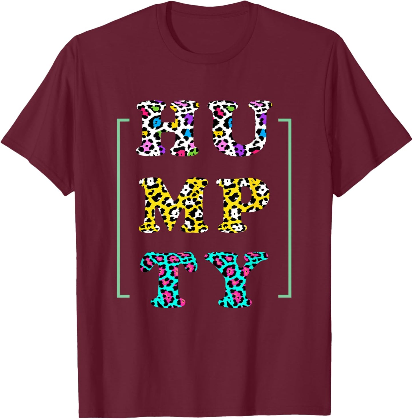 Humpty Shirt Underground digital design T-Shirt - T-Shirt | Maroon