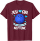 Neptune Planet Ring Solar System T-Shirt - T-Shirt | Maroon