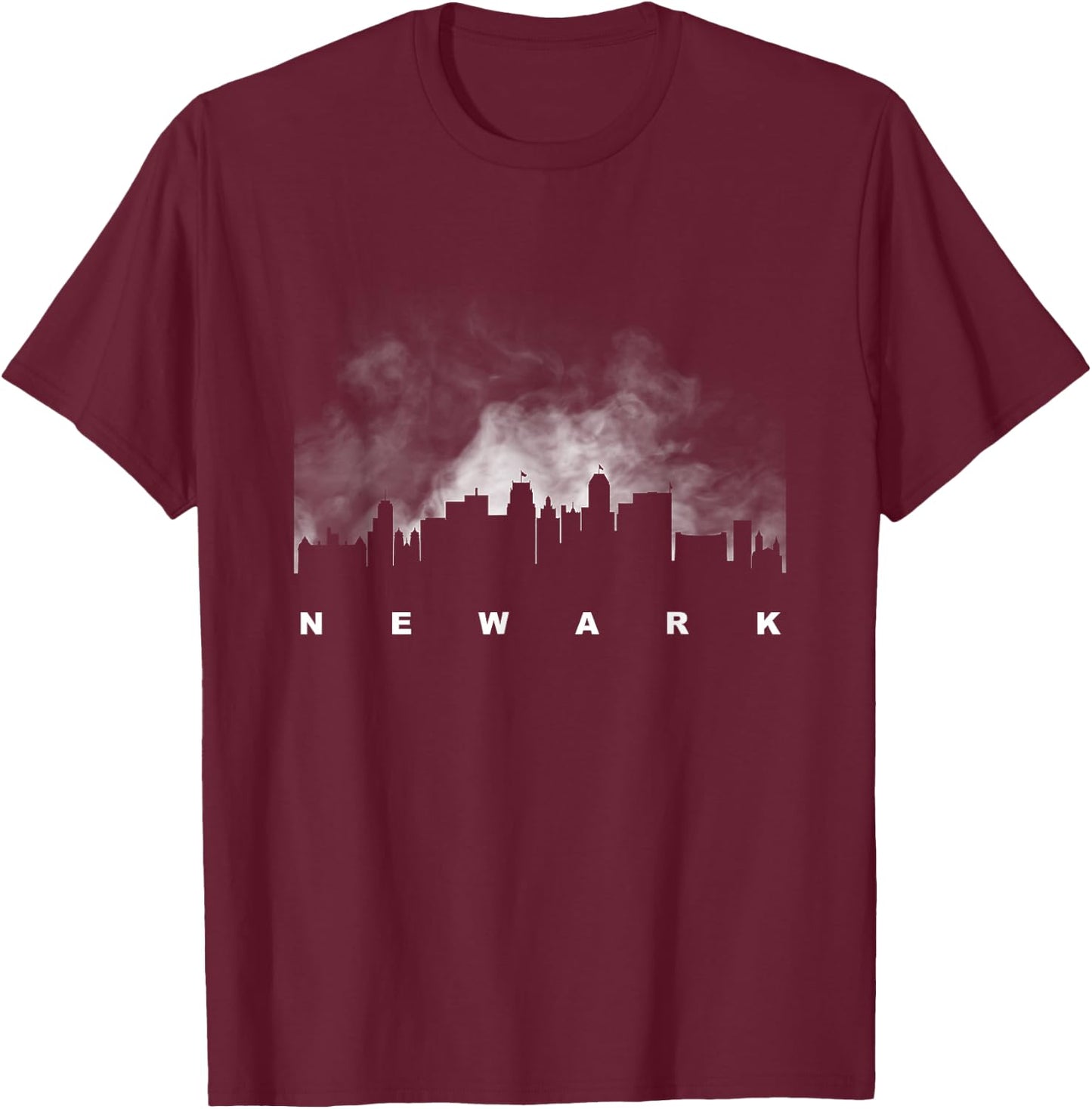City of Newark New Jersey T-Shirt - T-Shirt | Maroon