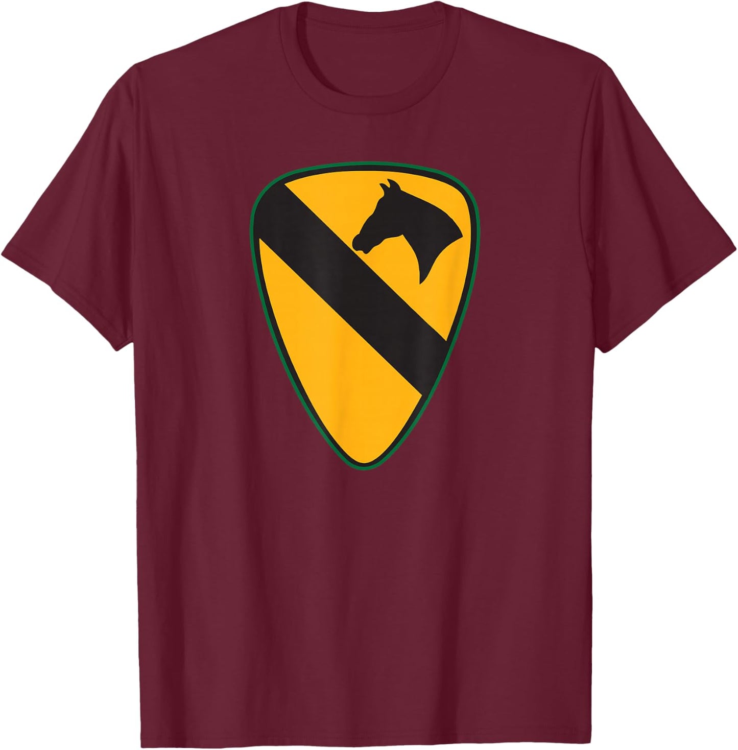 1st Cavalry Division T-Shirt - T-Shirt | Maroon